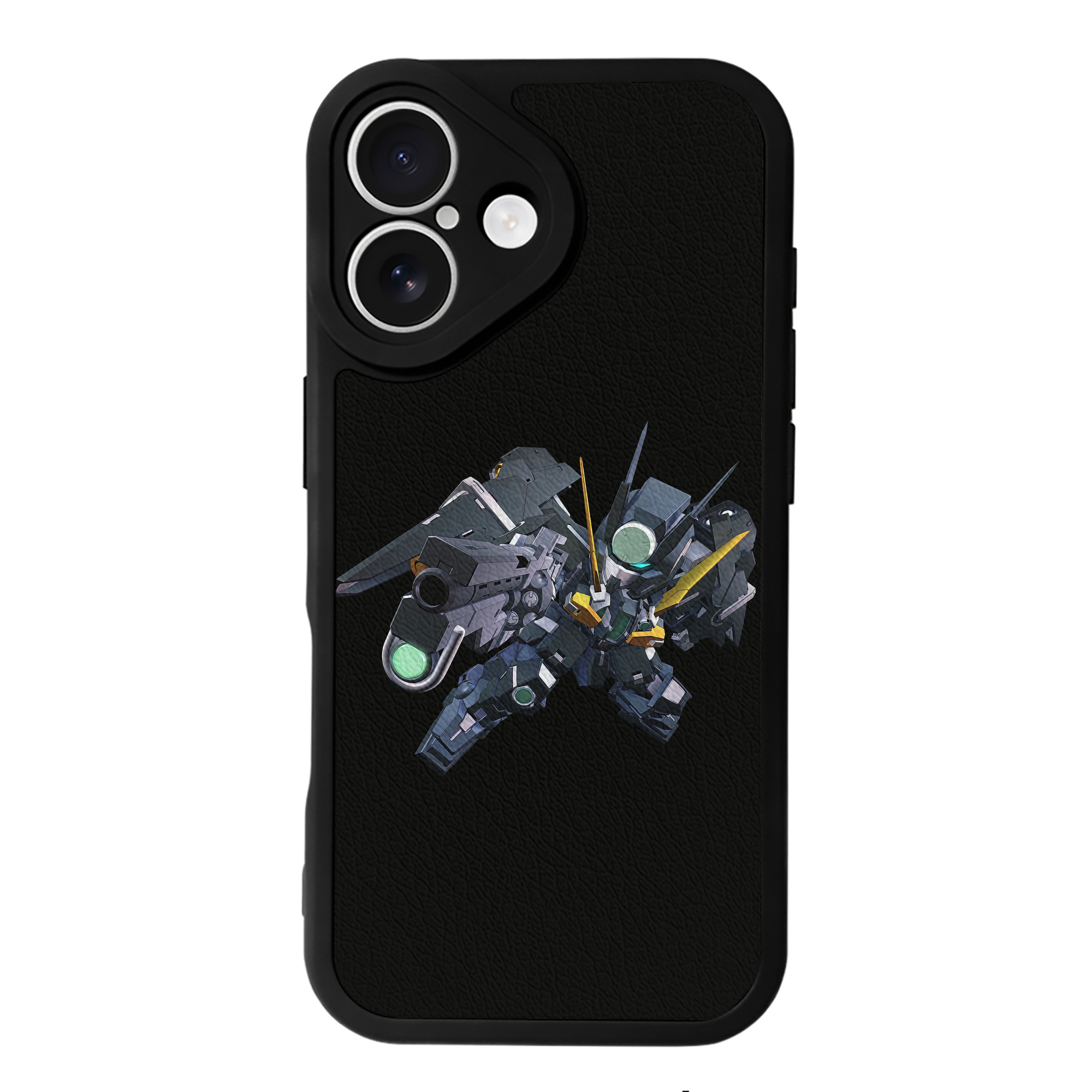 （画像用） 機動戦士ガンダム Mobile Suit Gundam 【iPhone 16シリーズ対応】シリコンスマホケース（レザー調） 材質：シリコン